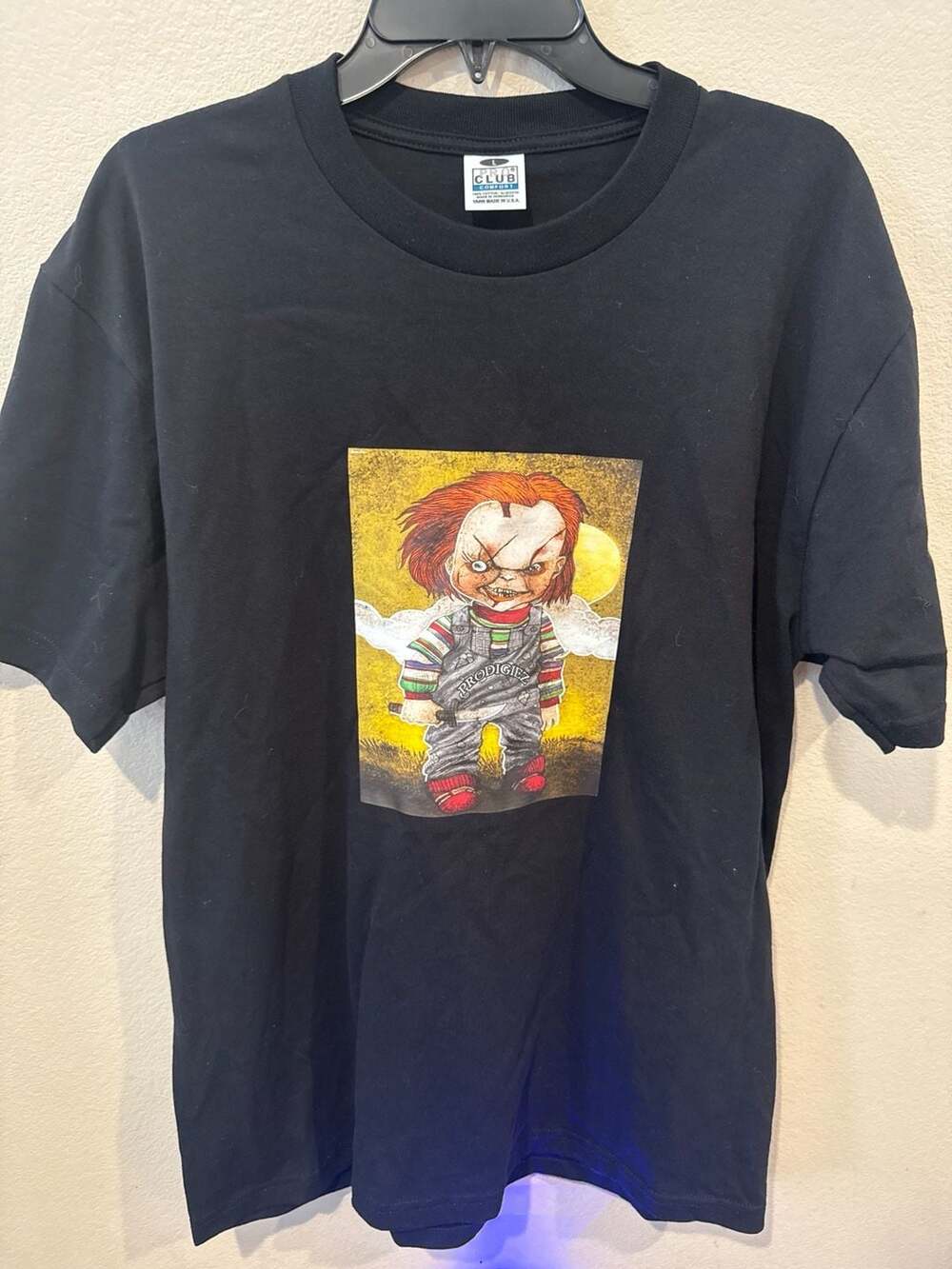 Chucky Prodigiez Graphic T-Shirt Size L Black